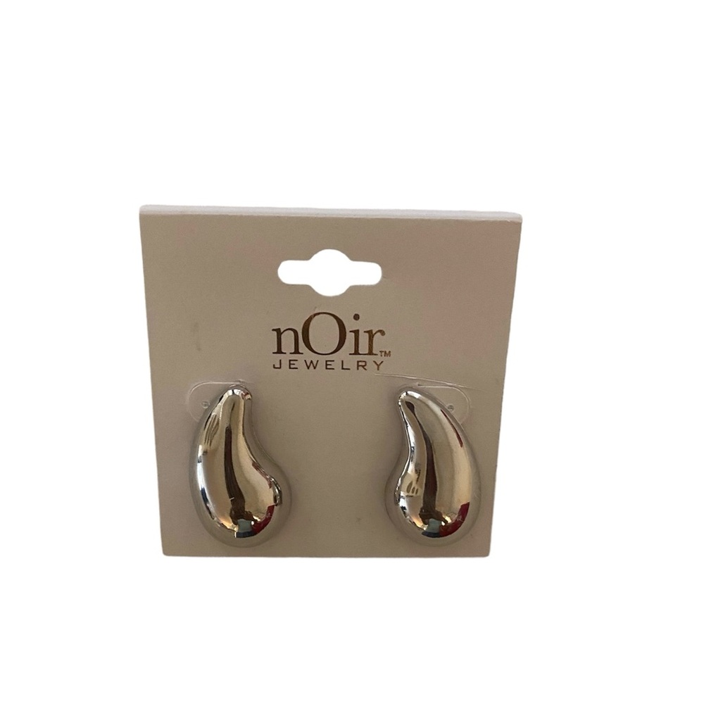 Noir Teardrop earrings